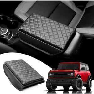 Center Console Cover Arm Rest Covering Protective Cushion Pads For Ford Bronco